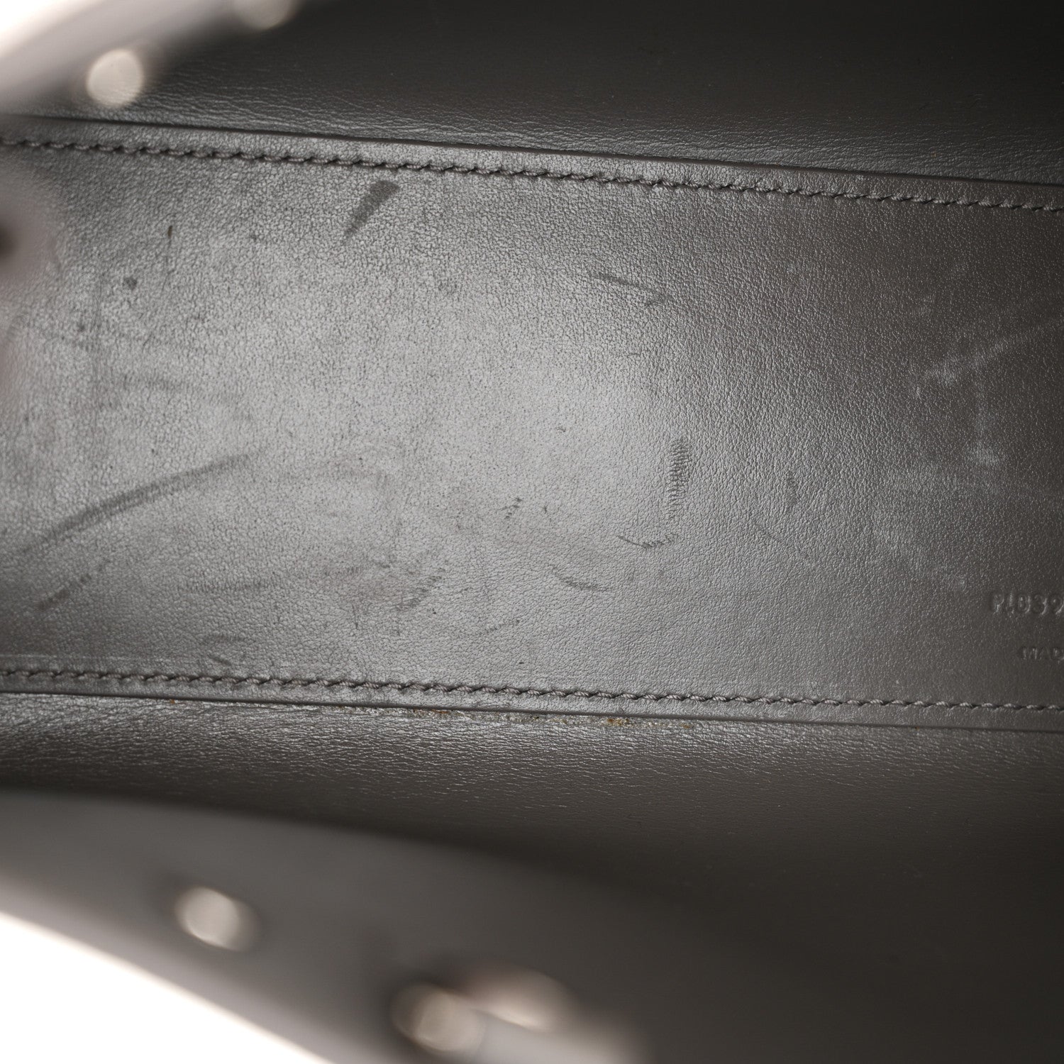 Saint Laurent Grained Calfskin Nano Sac De Jour Fog 11 of 11
