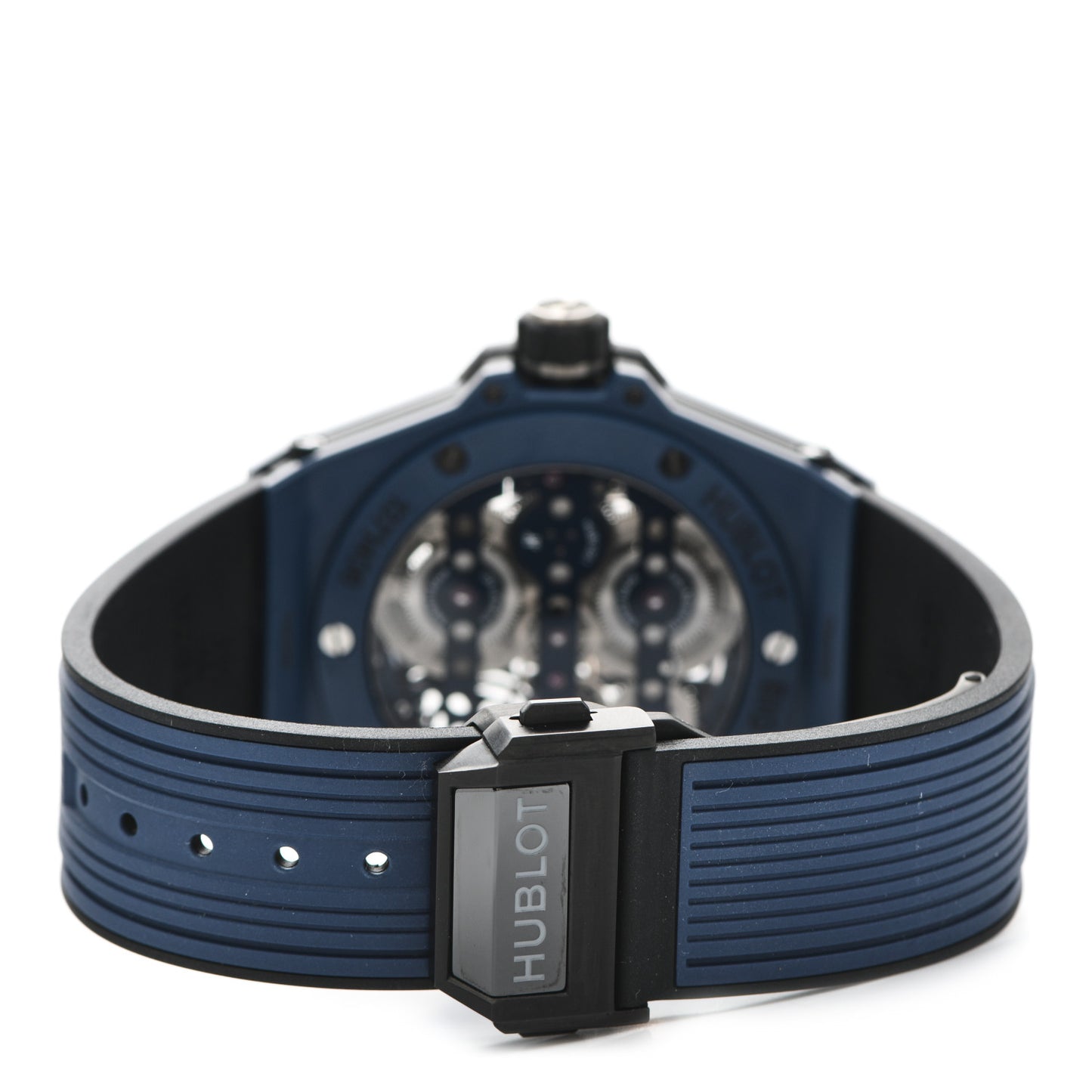 Ceramic Rubber 45mm Big Bang Meca-10 Automatic Watch Blue 414.EX.5123.RX