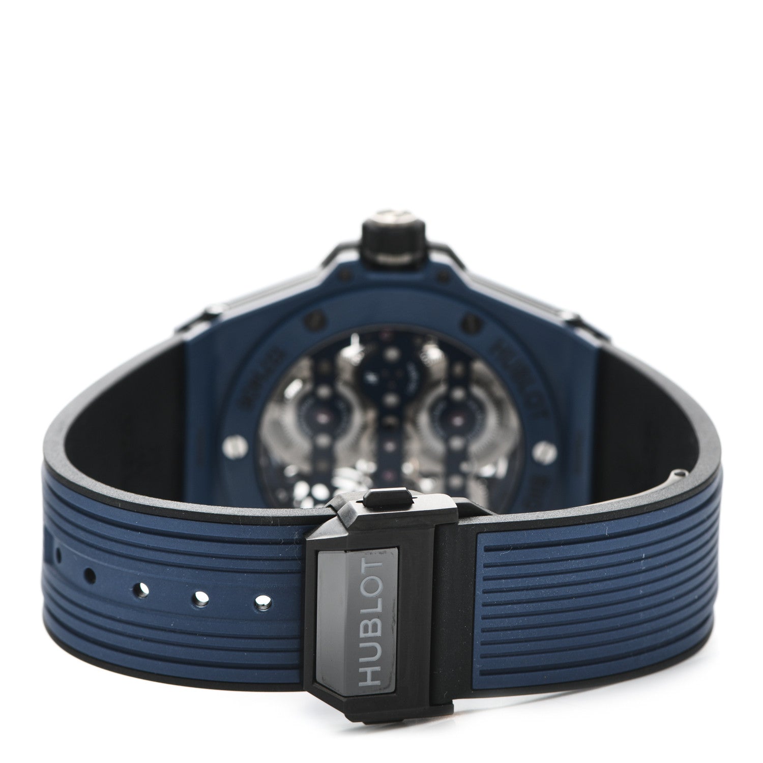 Hublot Ceramic Rubber 45mm Big Bang Meca-10 Automatic Watch Blue 414.EX.5123.RX 3 of 5