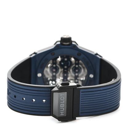 Hublot Ceramic Rubber 45mm Big Bang Meca-10 Automatic Watch Blue 414.EX.5123.RX 3 of 5