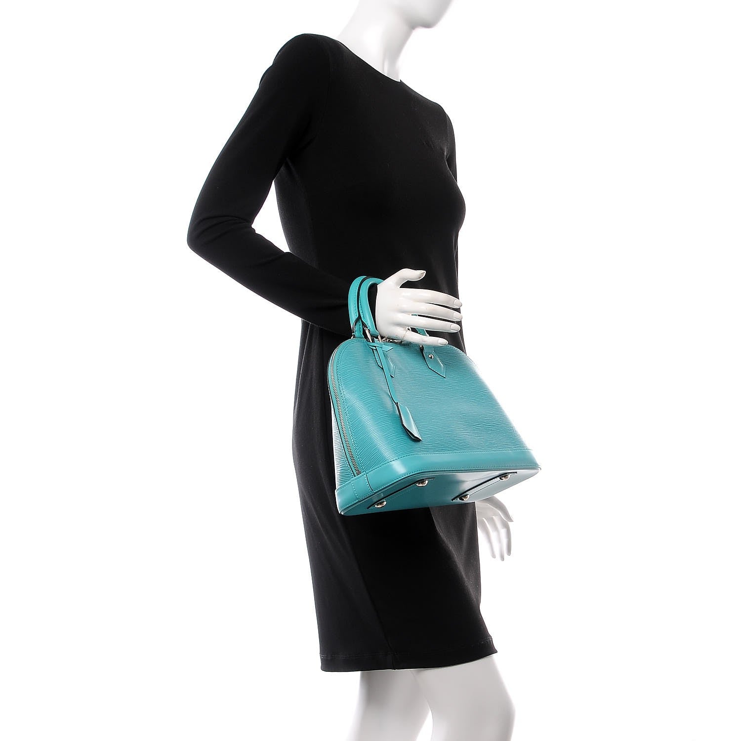 Louis Vuitton Epi Alma PM Turquoise 2 of 6