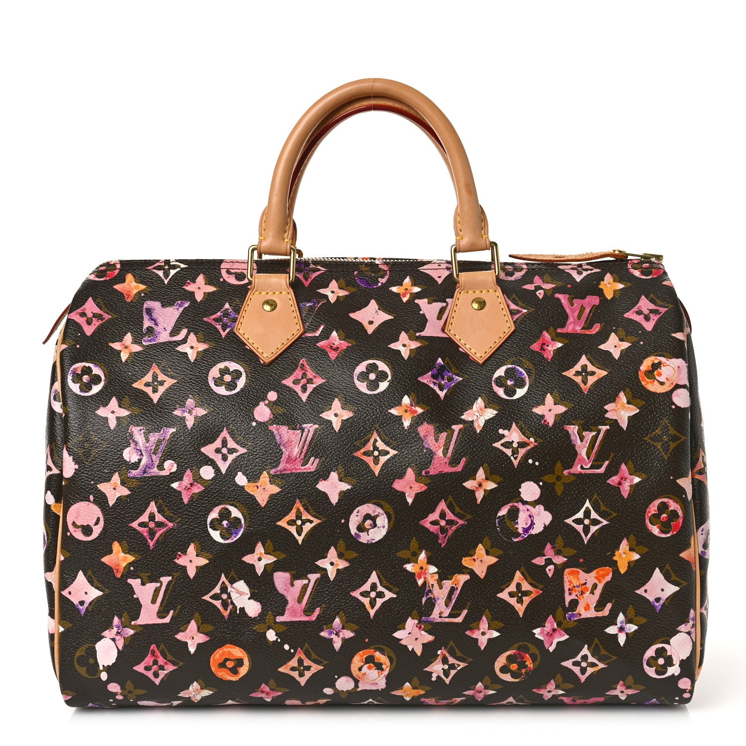 Louis Vuitton Watercolor Aquarelle Speedy 35 Brown 1 of 9