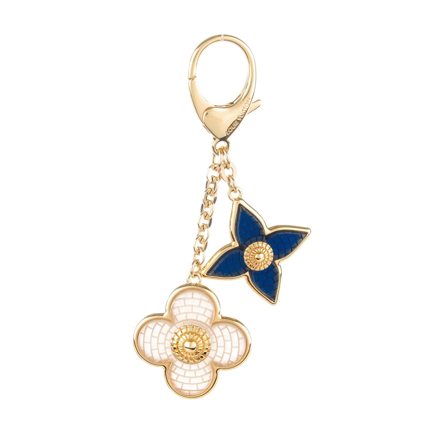 Mosaique Bag Charm Blue
