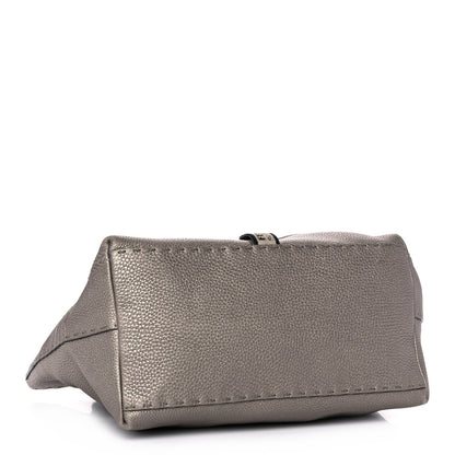 Fendi Cuoio Romano Selleria Small Villa Borghese Tote Peltro 4 of 10