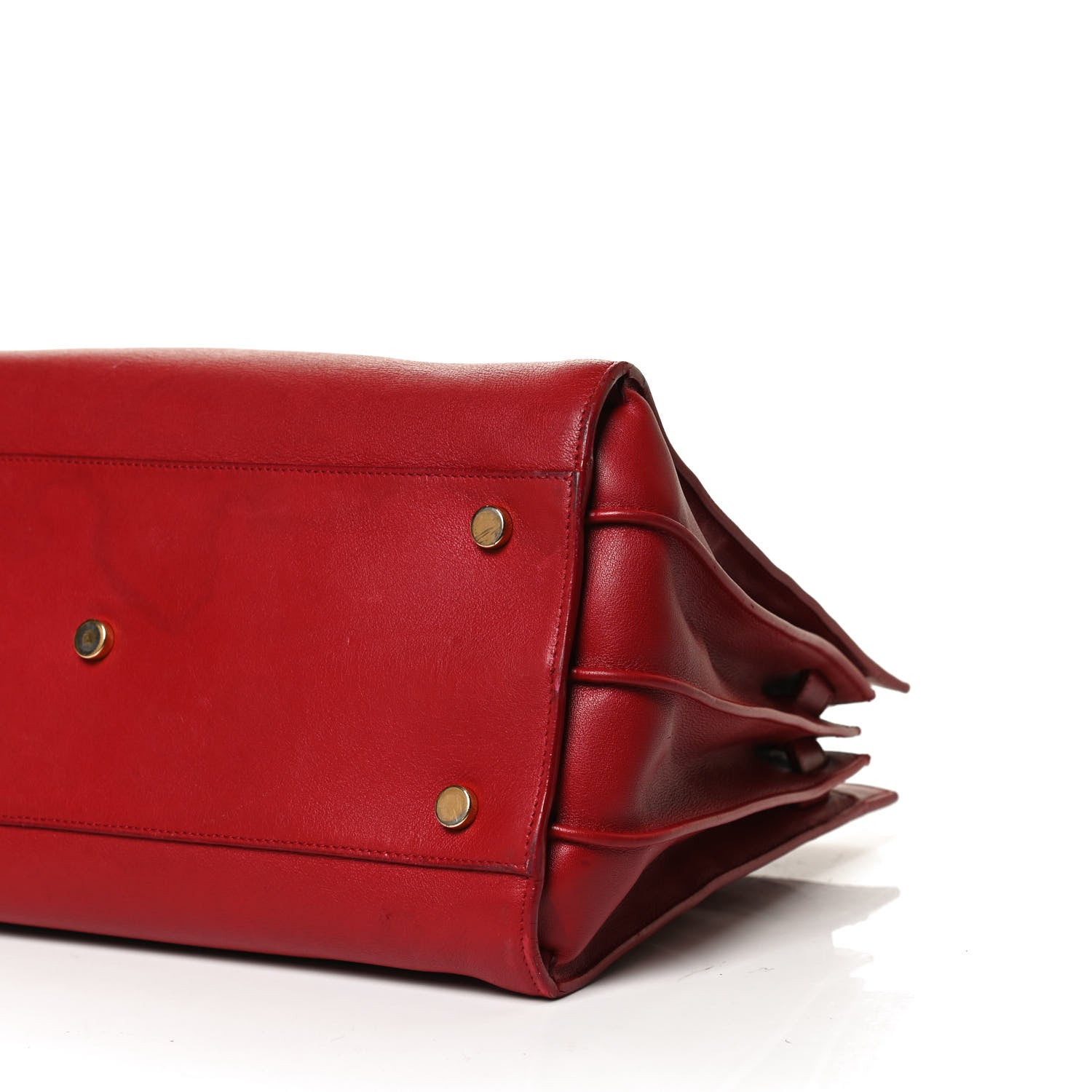 Saint Laurent Calfskin Small Sac De Jour Lipstick Red 12 of 16