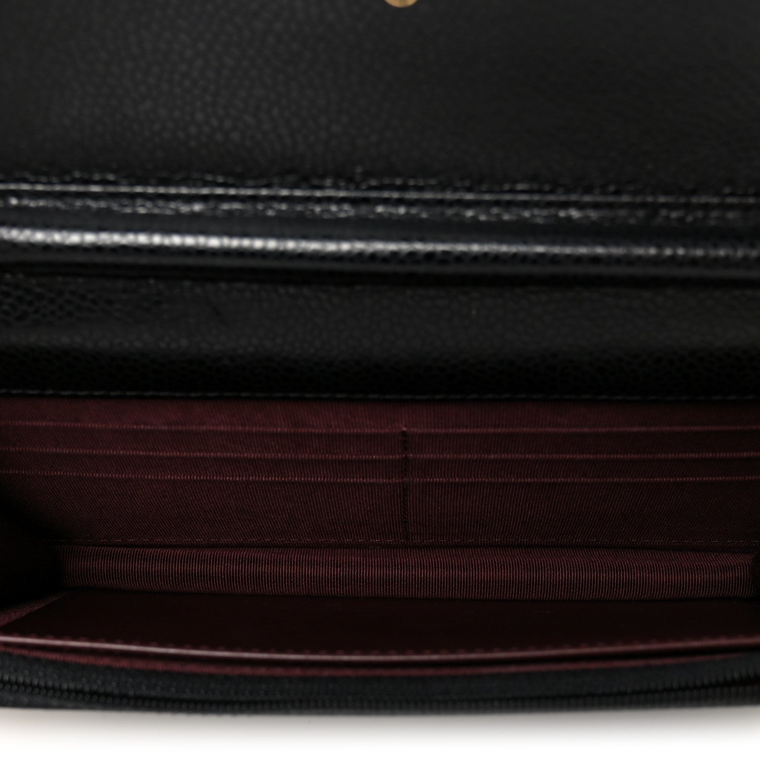 Chanel Caviar Quilted Wallet on Chain WOC Black 4 of 11