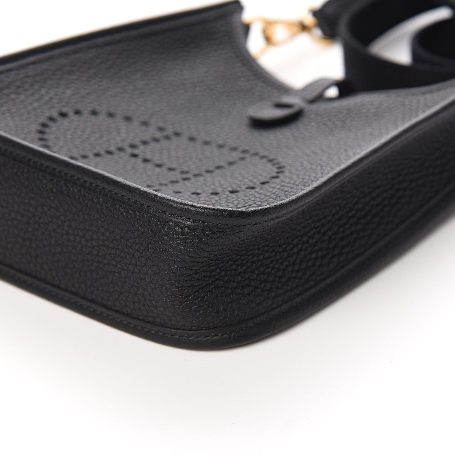 Hermes Taurillon Clemence Evelyne TPM Black 7 of 9