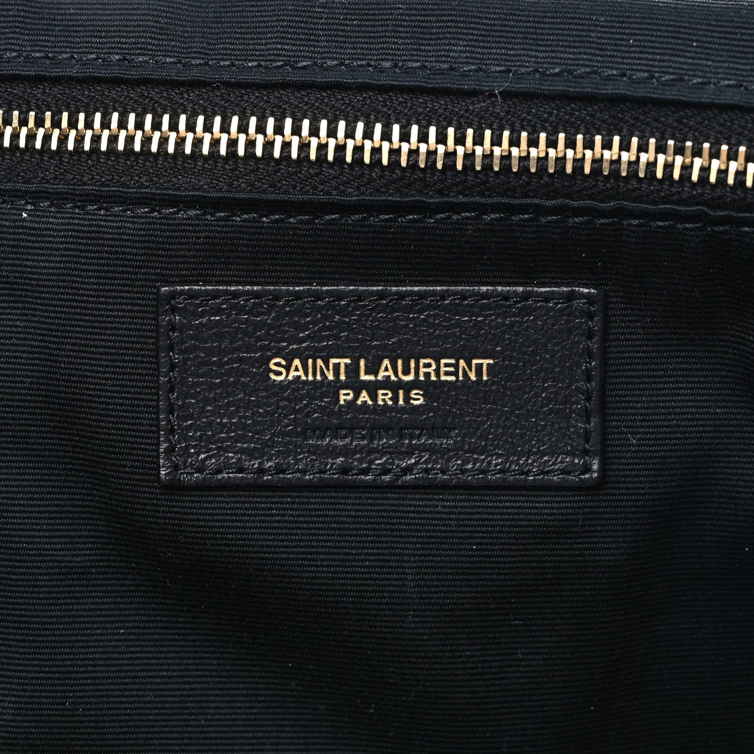 Saint Laurent Lambskin Quilted Maxi Icare Shopping Tote Black 7 of 7