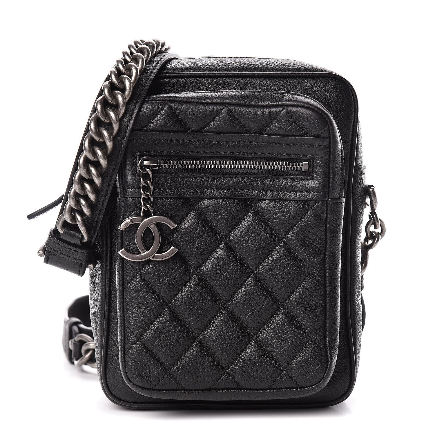 Chanel Calfskin Camera Case Black 1 of 10