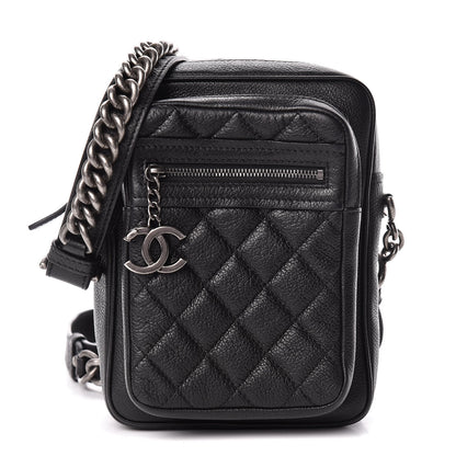 Chanel Calfskin Camera Case Black 1 of 10