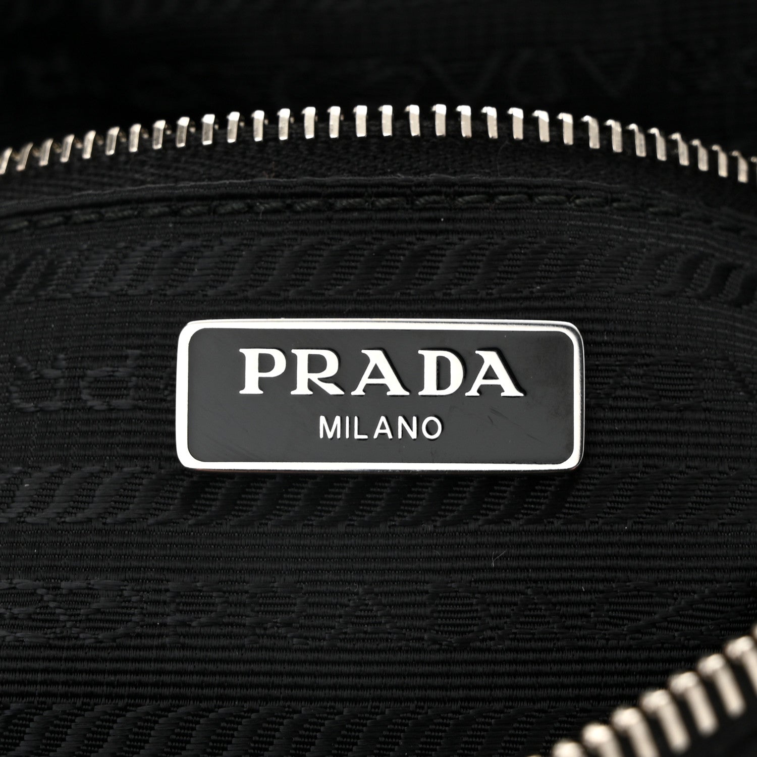 Prada Nylon Tessuto Impuntu Quilted Bandoliera Crossbody Bag Black 6 of 11