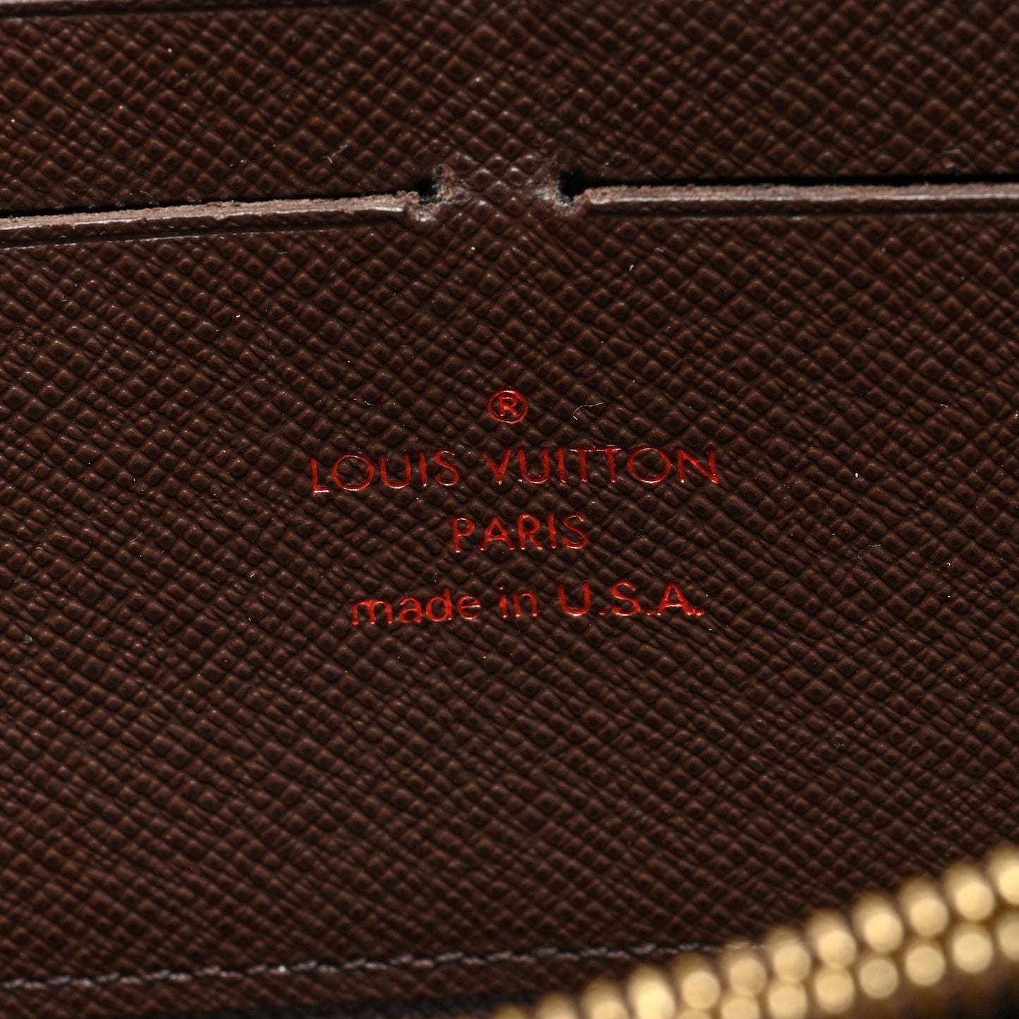 Damier Ebene Zippy Wallet