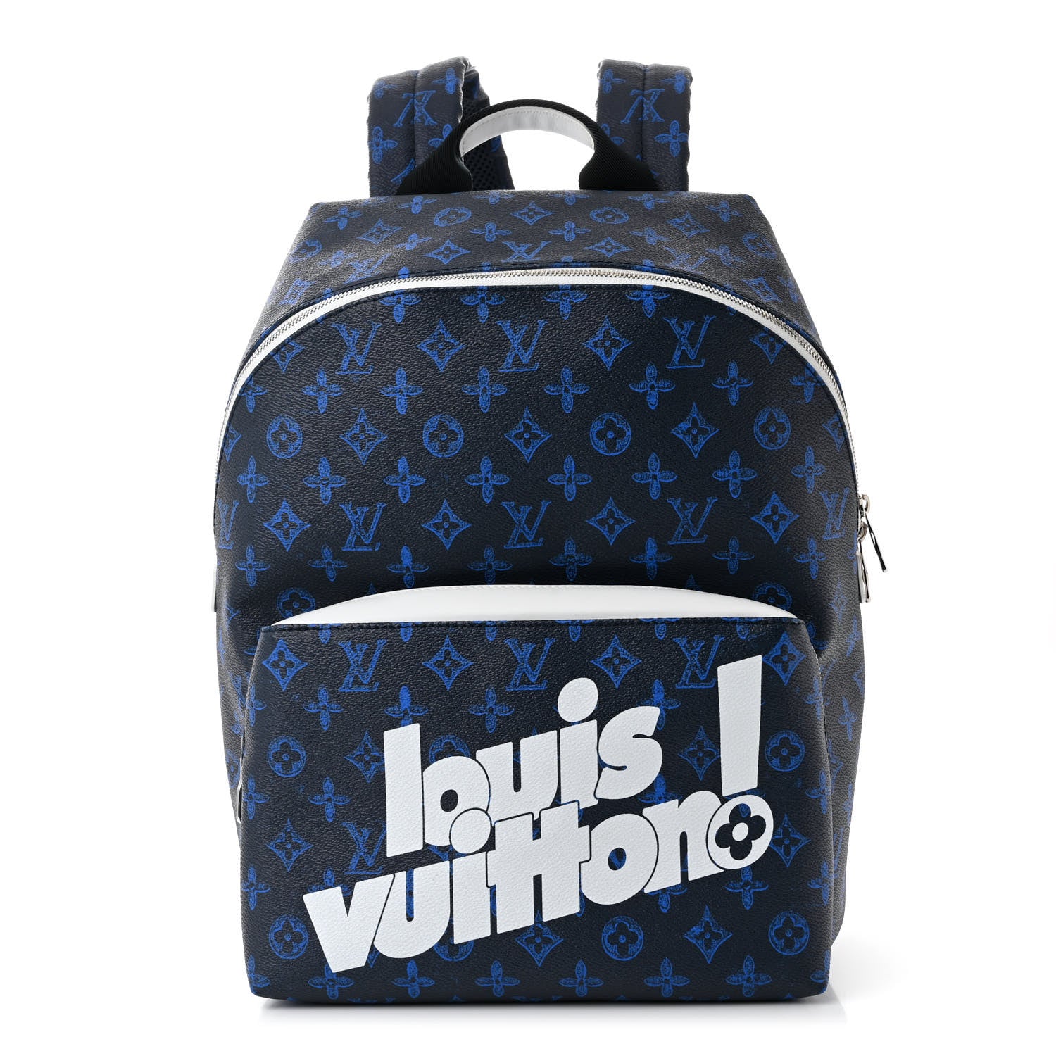 Louis Vuitton Monogram Everyday LV Discovery Backpack PM Blue 1 of 9