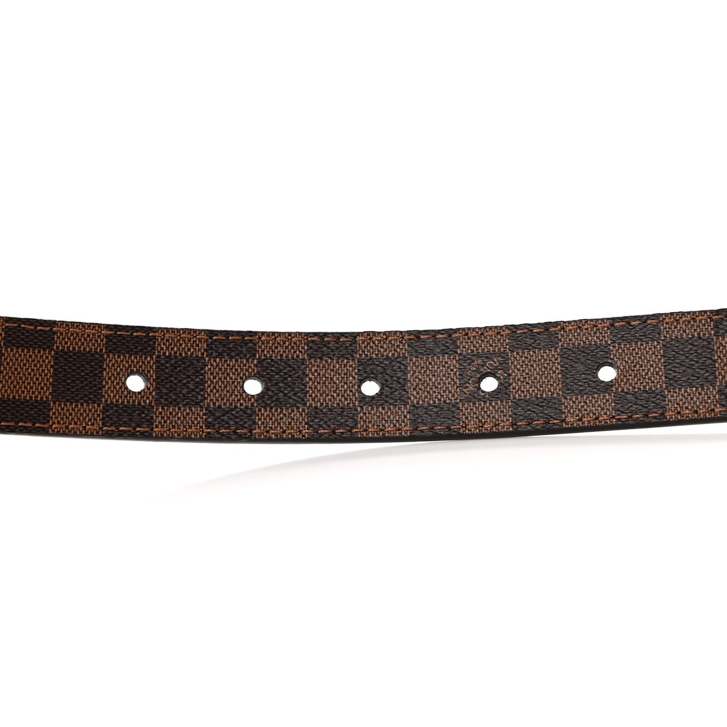 Mini Damier Ebene 25mm LV Initiales Belt 80 32