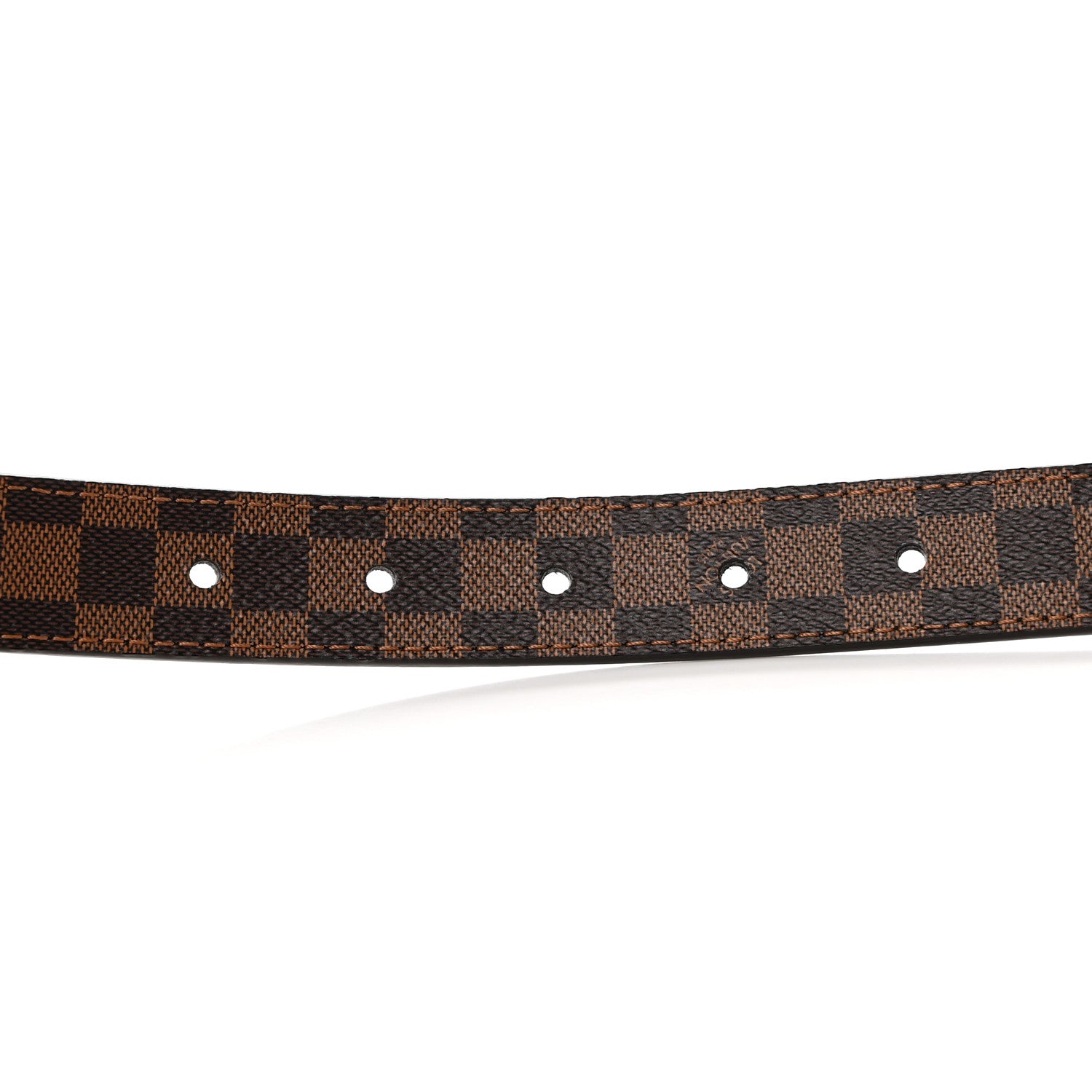 Louis Vuitton Mini Damier Ebene 25mm LV Initiales Belt 80 32 7 of 8