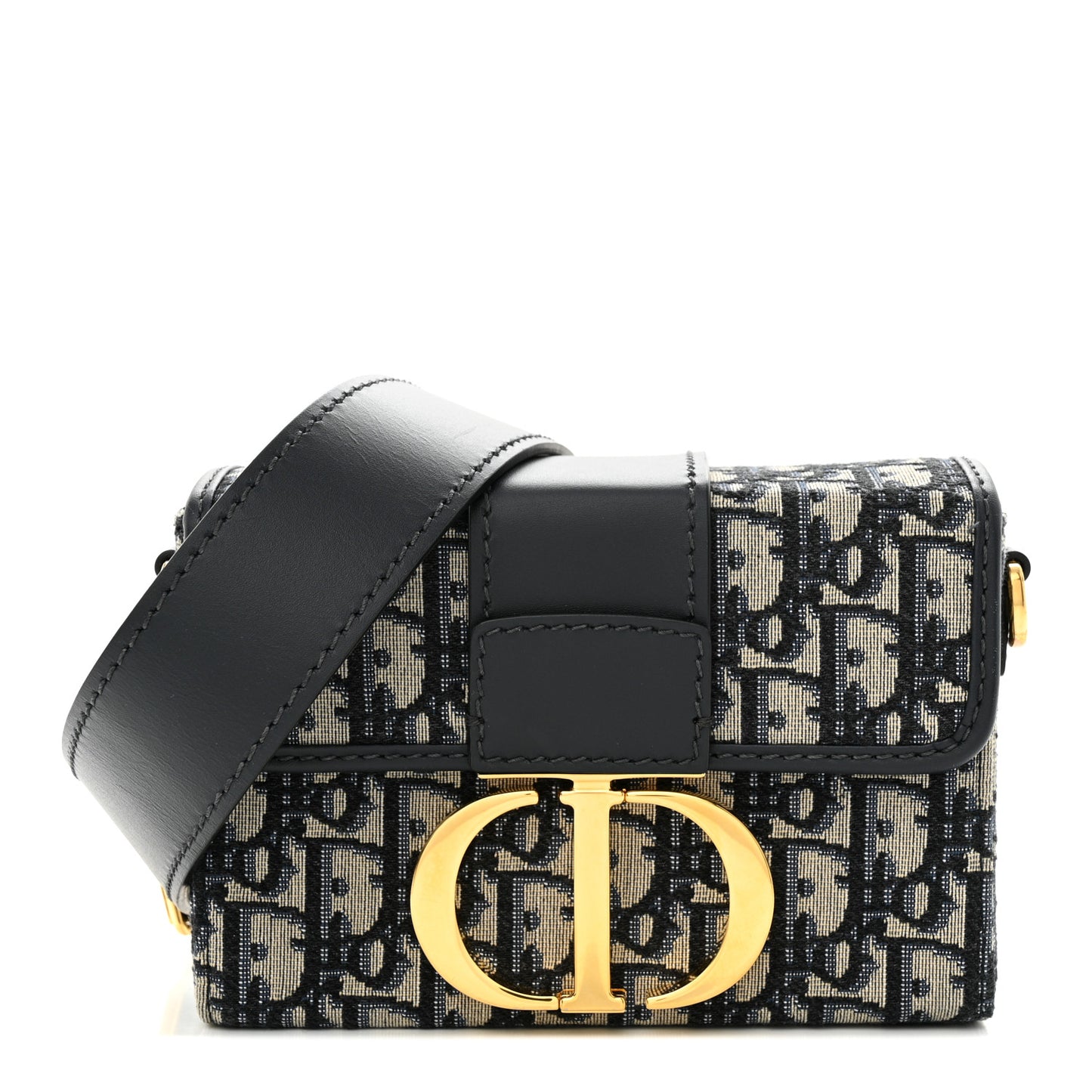 Oblique 30 Montaigne Box Bag Blue