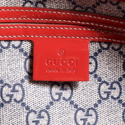 Gucci GG Plus Monogram Tattoo Heart Medium Joy Boston Red 6 of 8