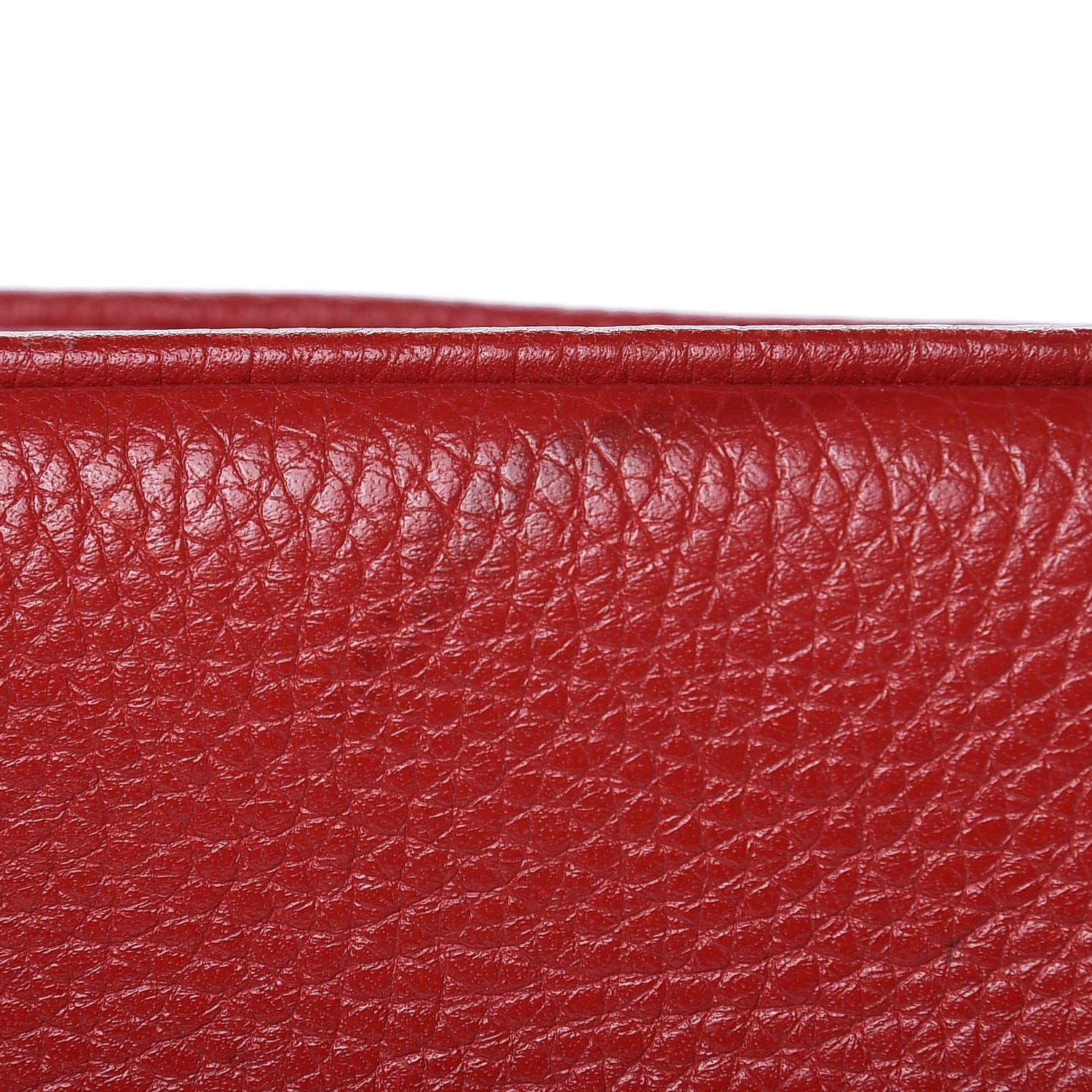 Gucci Pebbled Calfskin Small Soho Disco Bag Tabasco Red 10 of 15