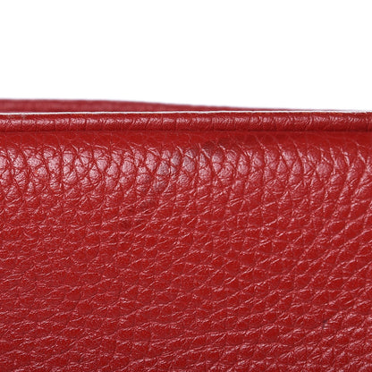 Gucci Pebbled Calfskin Small Soho Disco Bag Tabasco Red 10 of 15