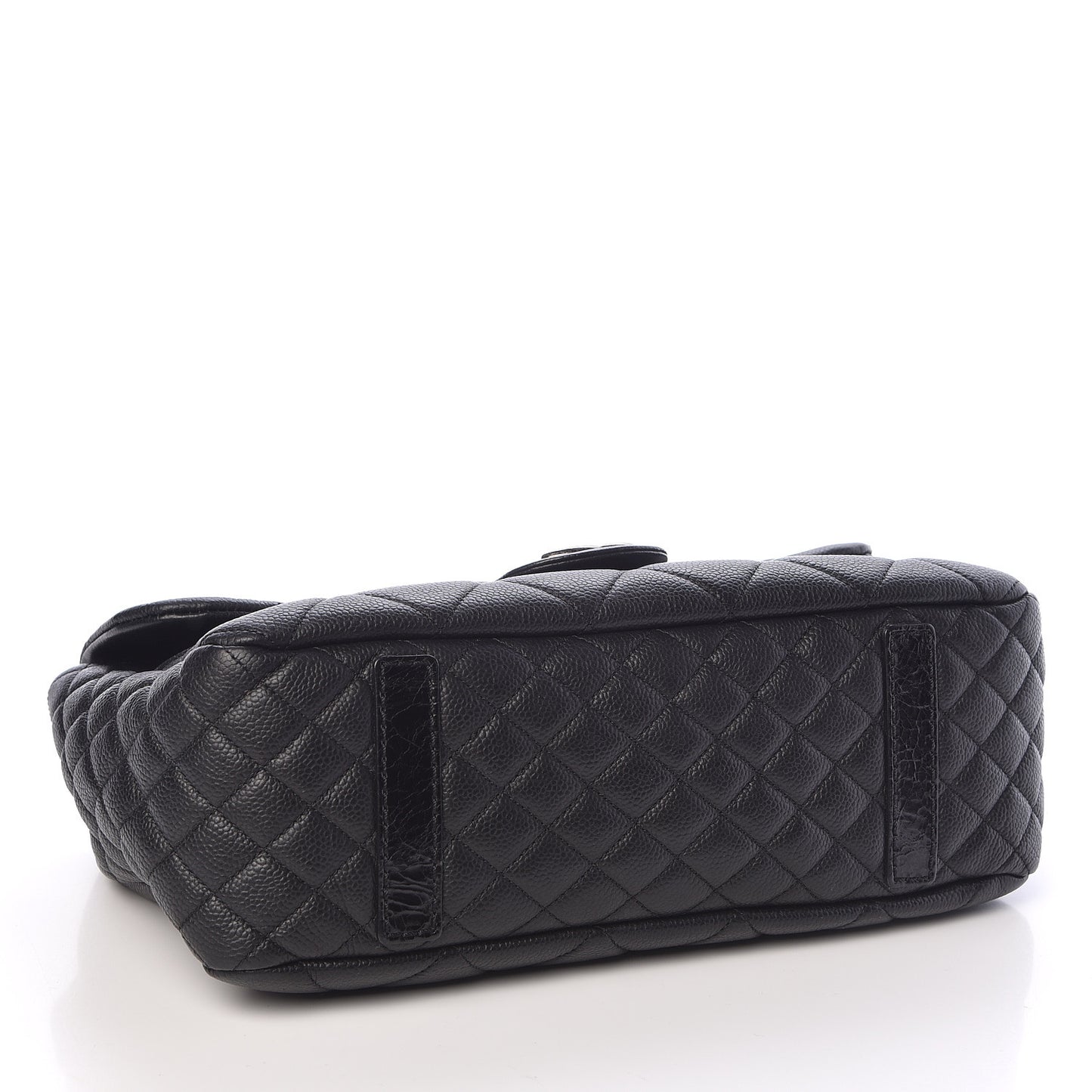 Caviar Quilted Coco Casual Flap Black