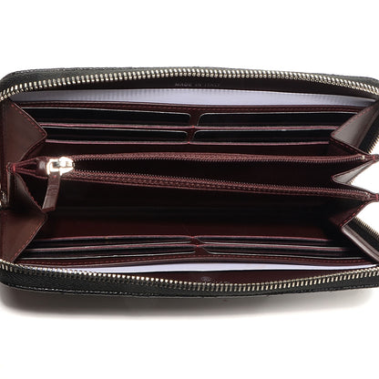 Chanel Caviar Quilted Zip Around Wallet Black 6 of 9