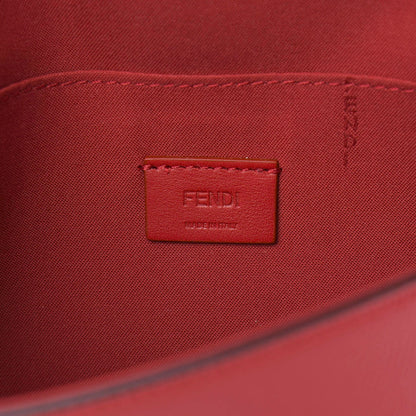 Fendi Vitello Cruise F is Fendi Envelope Wallet on Chain with Pouches Fragola 9 of 13