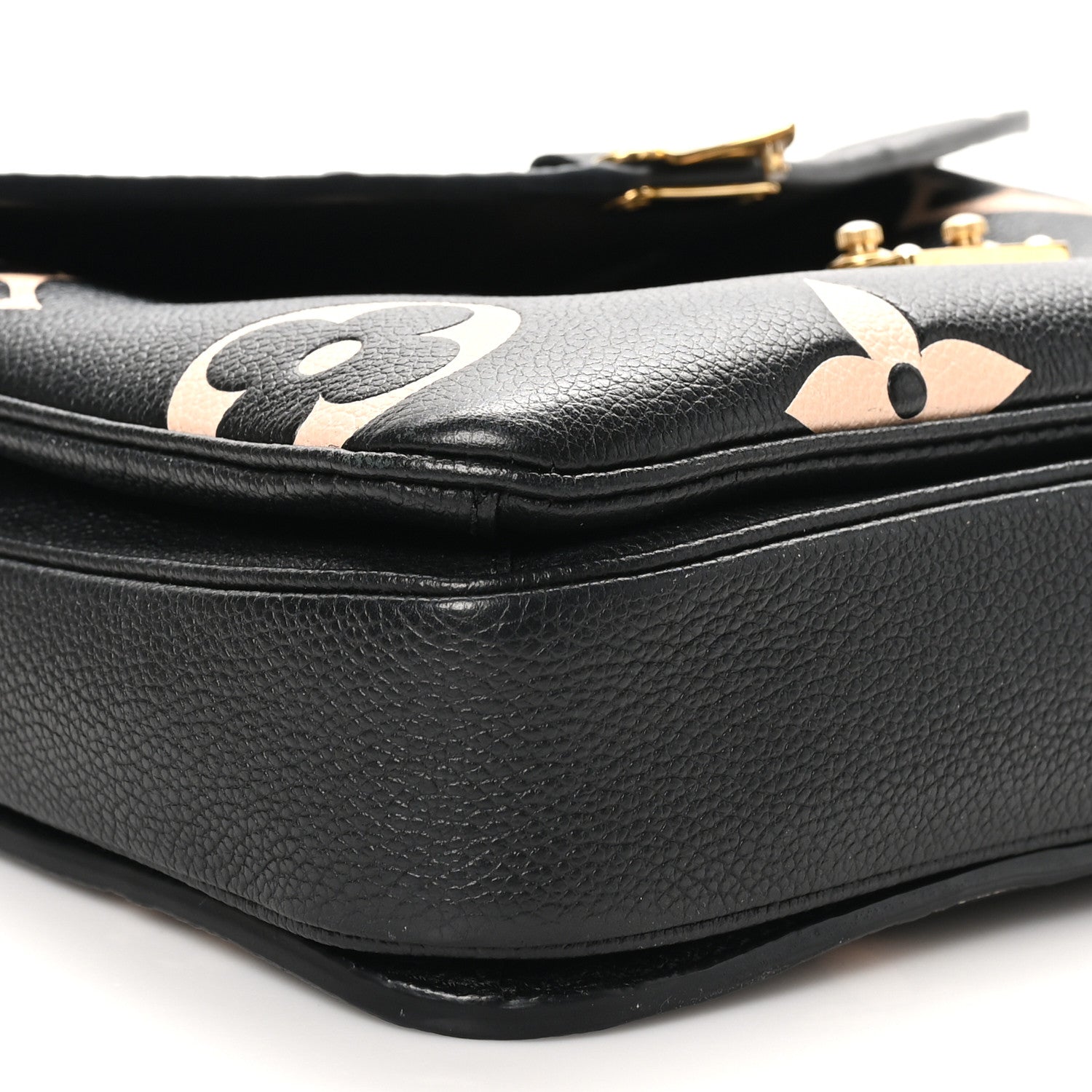 Louis Vuitton Empreinte Monogram Giant Pochette Metis Black Beige 9 of 10