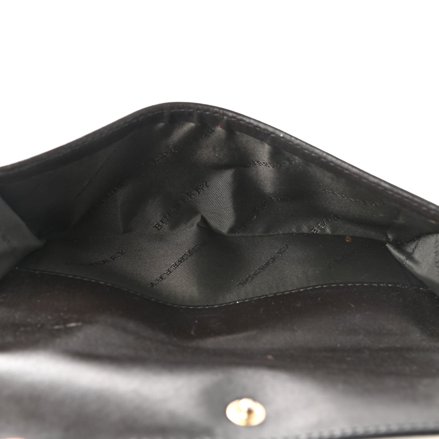 Burberry Haymarket Check Continental Wallet Black 6 of 12