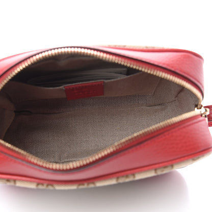 Gucci Monogram Mini Bree Messenger Bag Red 4 of 8