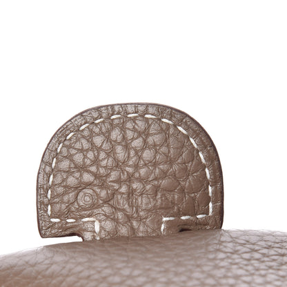 Hermes Taurillon Clemence Evelyne III GM Etoupe 7 of 10