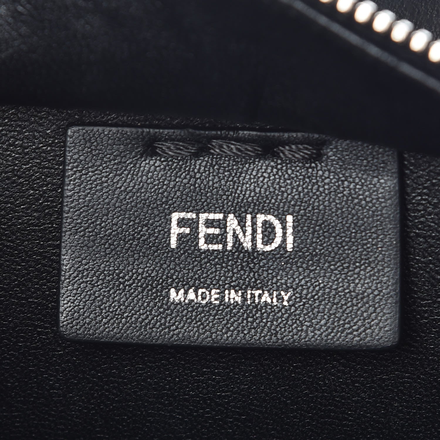 Fendi Vitello Dolce Mini 3Jours Tote Black 9 of 11