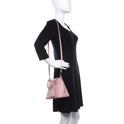 Louis Vuitton Epi Jacquard Alma BB Rose Trianon 2 of 12