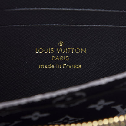 Louis Vuitton Monogram Giant Jungle Zippy Coin Purse Black 5 of 8