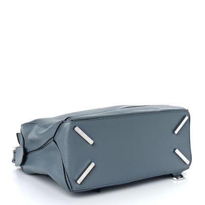 Loewe Calfskin Small Puzzle Bag Stone Blue 4 of 10