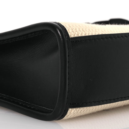 Louis Vuitton Raffia Calfskin Monogram Toiletry Pouch 26 On Chain Beige Black 9 of 10
