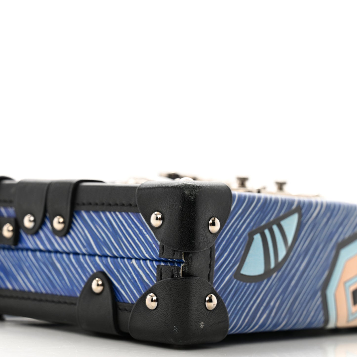 Epi Azteque Petite Malle Denim Light