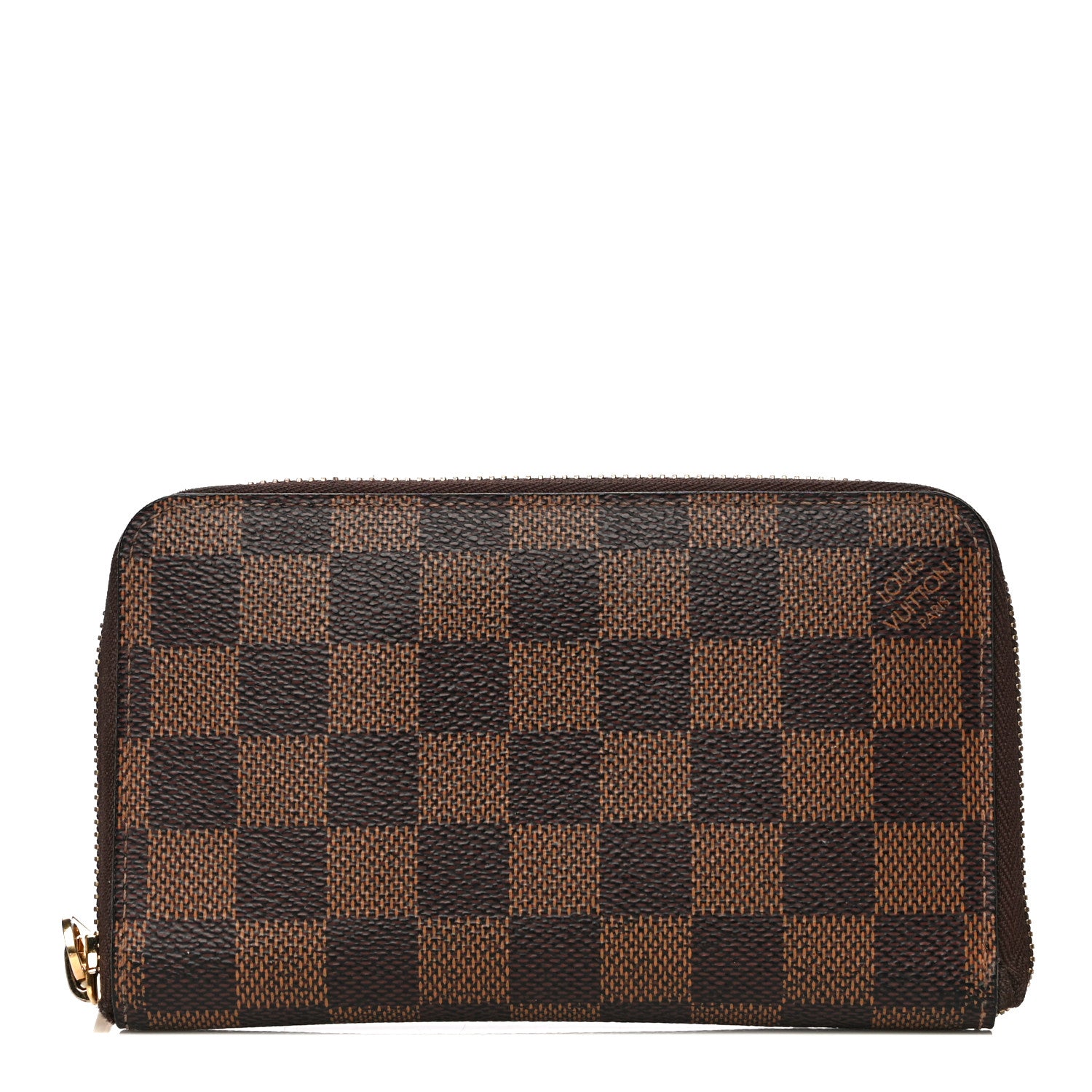 Louis Vuitton Damier Ebene Zippy Compact Wallet 1 of 11