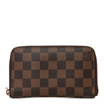 Louis Vuitton Damier Ebene Zippy Compact Wallet 1 of 11