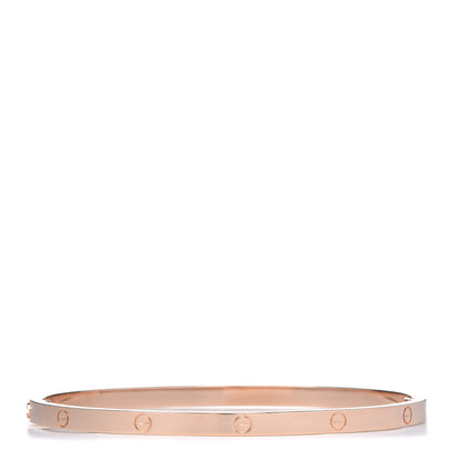 Cartier 18K Pink Gold Small LOVE Bracelet 18 4 of 6
