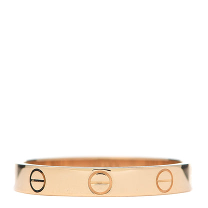 Cartier 18K Yellow Gold 3.5mm LOVE Wedding Band Ring 61 9.5 3 of 6