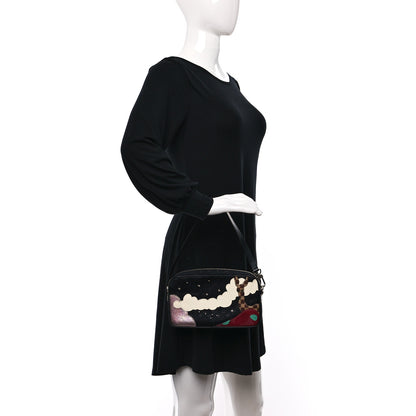 Louis Vuitton Satin Mini Monogram Conte De Fees Pochette Black 2 of 8