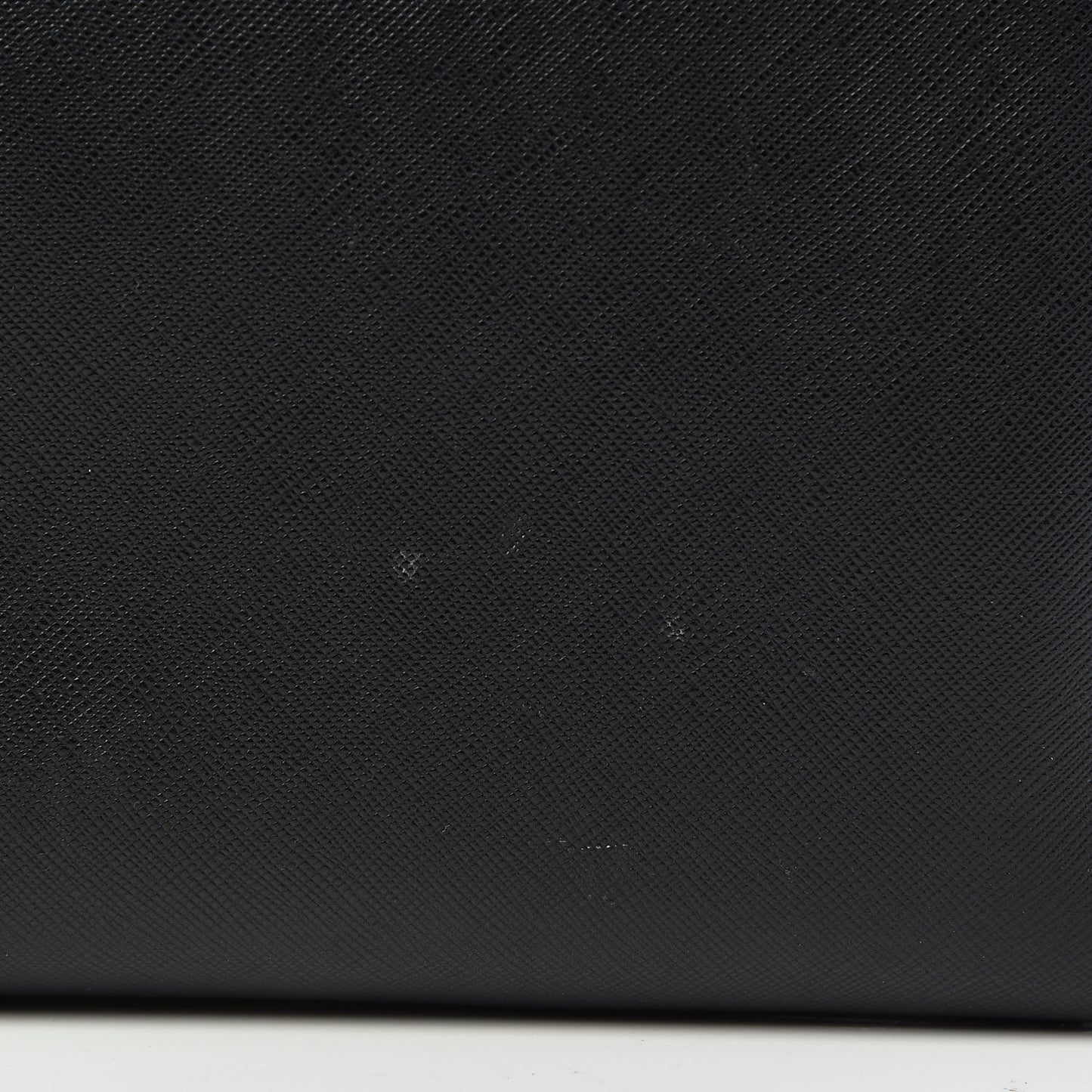 Saffiano Travel Briefcase Black