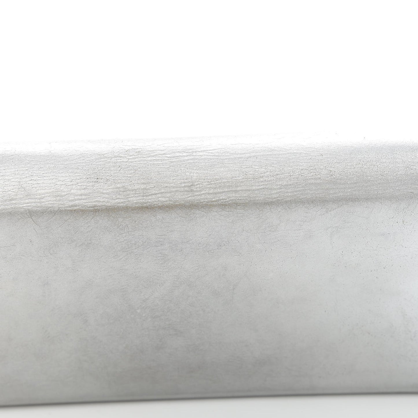 Lambskin Large CC Flap Wallet Silver