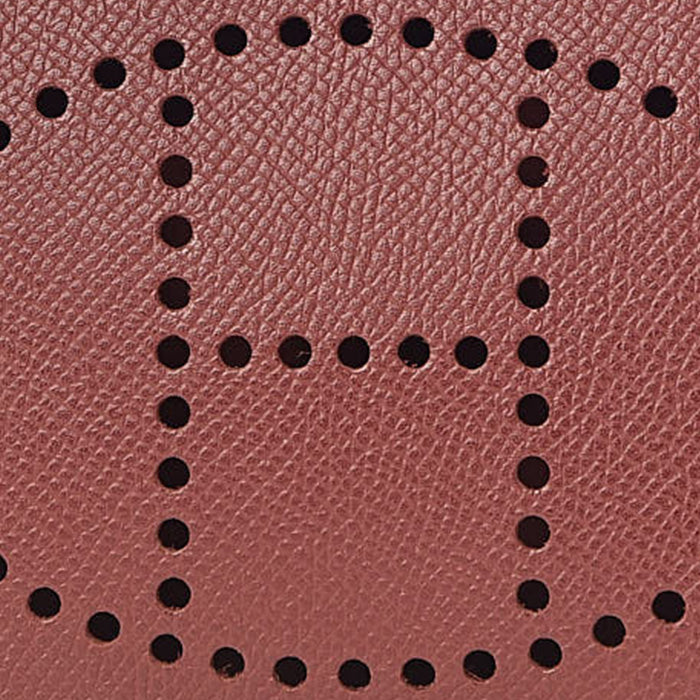 swatch of hermes rouge venetian in epsom FASHIONPHILE