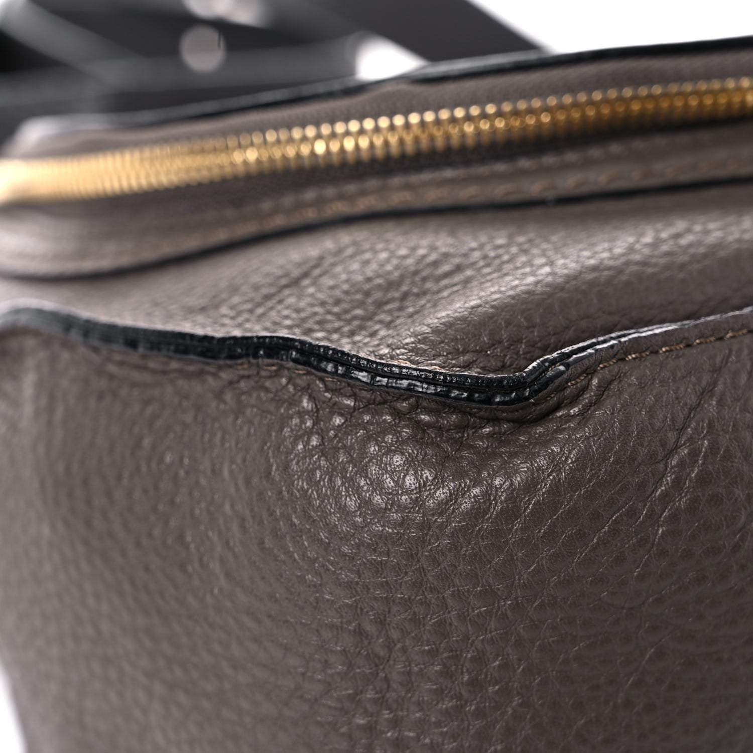 Chloe Calfskin Medium Marcie Round Zip Crossbody Ash 9 of 20