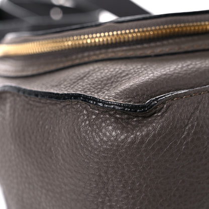 Chloe Calfskin Medium Marcie Round Zip Crossbody Ash 9 of 20