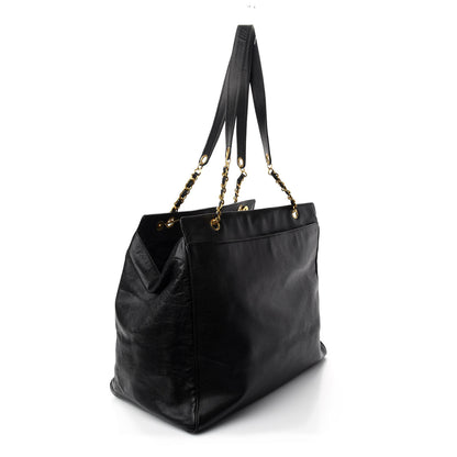 Chanel Caviar CC Shoulder Bag Black 2 of 8