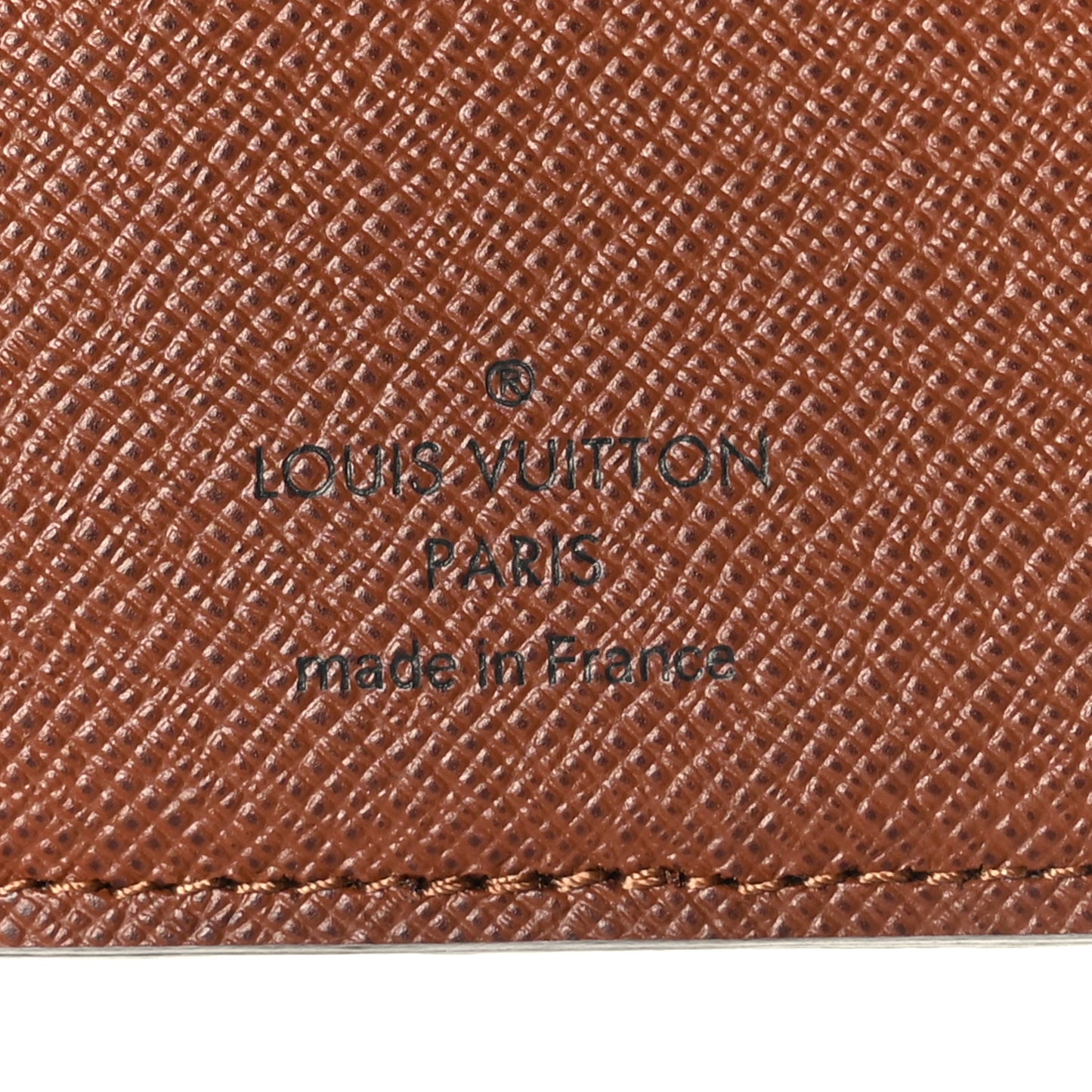 Monogram Pocket Organizer Card Holder