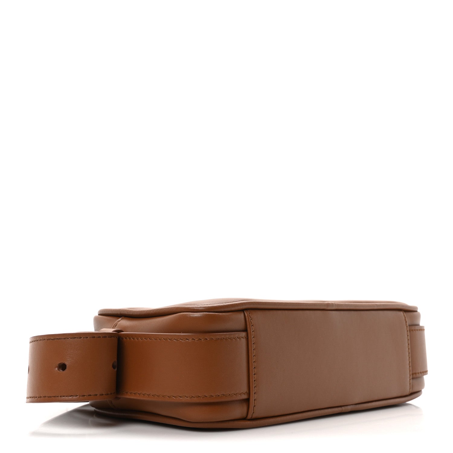 Miu Miu Soft Calf Softy Shoulder Bag Cognac 4 of 10
