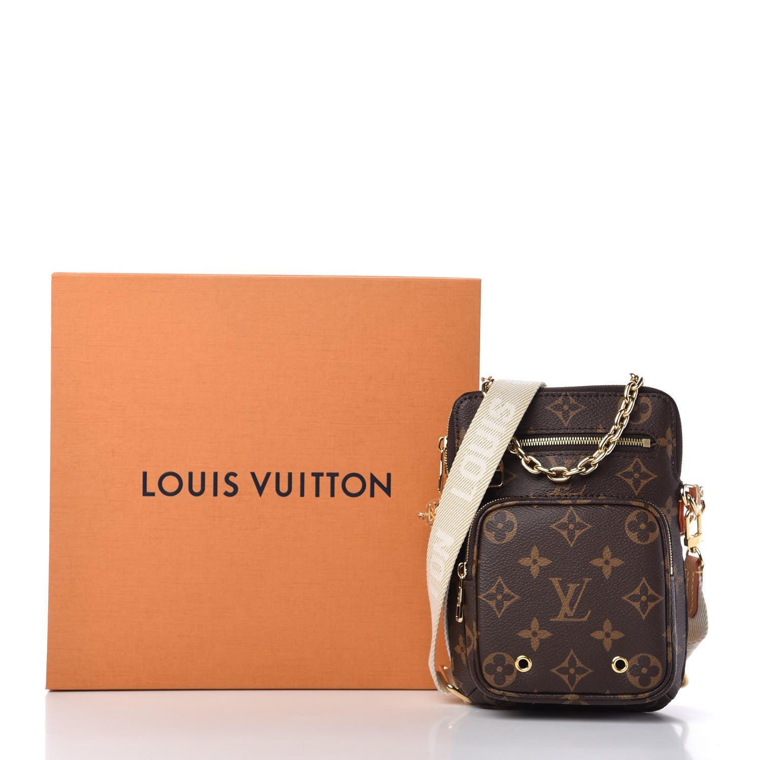 Louis Vuitton ユーティリティ フォンポケット モノグラム Louis Vuitton Monogram Utility Phone Sleeve 758322 – FASHIONPHILE